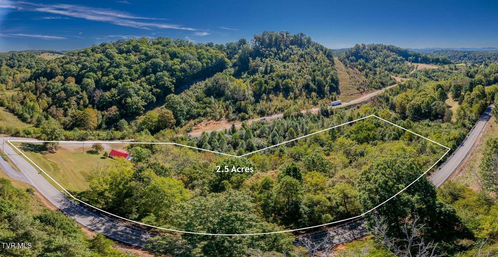 2.5 Acres of Land with Home for Sale in Kingsport, Tennessee