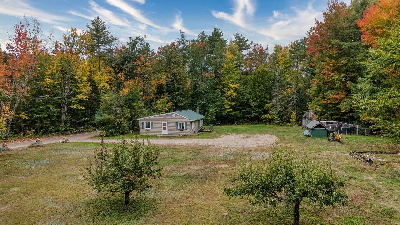 1.5 Acres of Land with Home for Sale in Effingham, New Hampshire