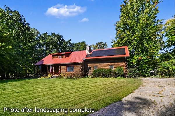 4.74 Acres of Land with Home for Sale in Laingsburg, Michigan