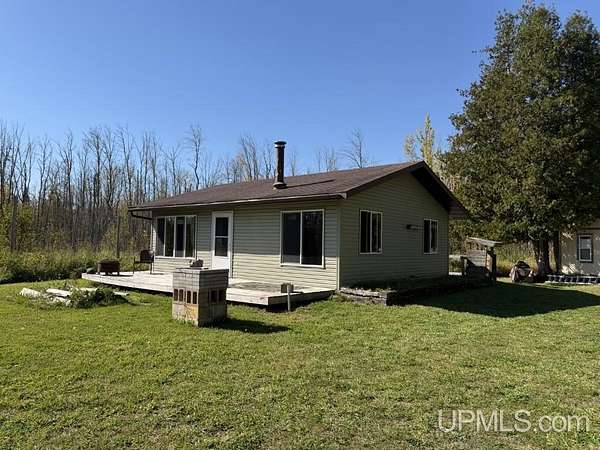 38.1 Acres of Recreational Land with Home for Sale in Baraga, Michigan