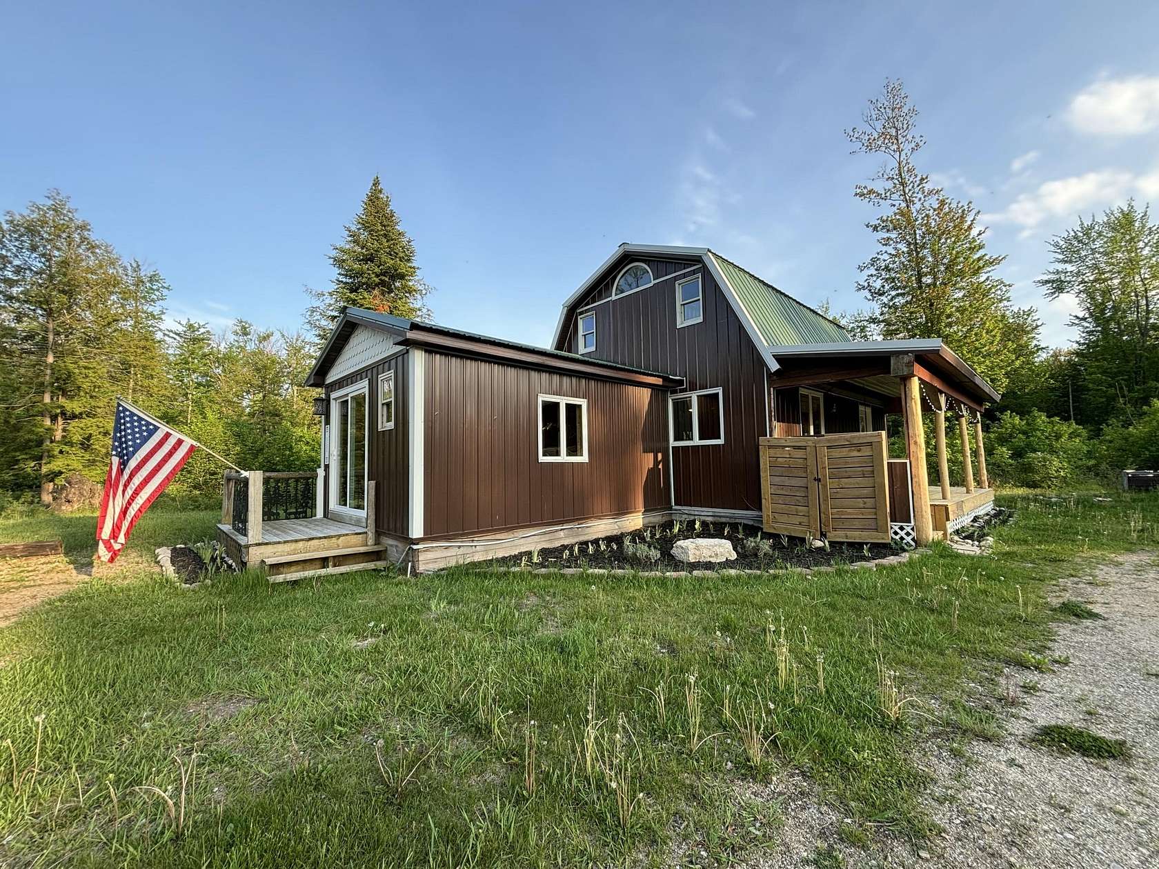 40 Acres of Recreational Land with Home for Sale in Thompsonville, Michigan