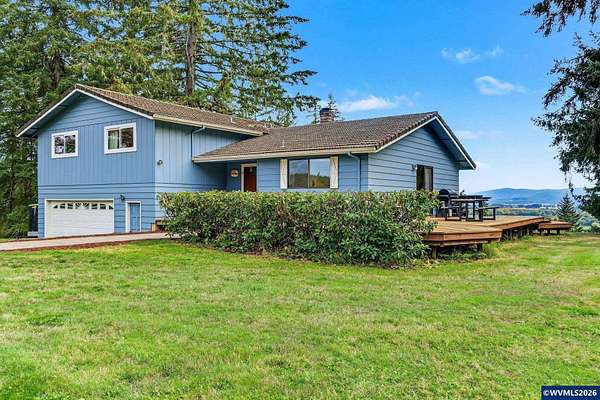 5 Acres of Land with Home for Sale in Monmouth, Oregon