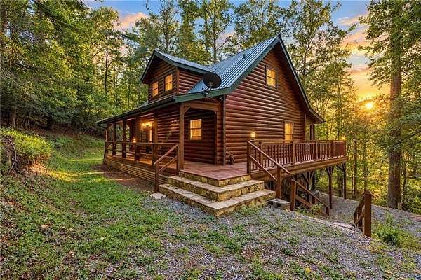 1.5 Acres of Land with Home for Sale in Blue Ridge, Georgia
