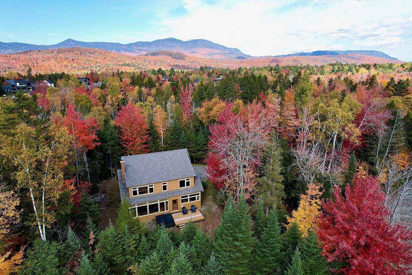 1.52 Acres of Land with Home for Sale in Carrabassett Valley Town, Maine