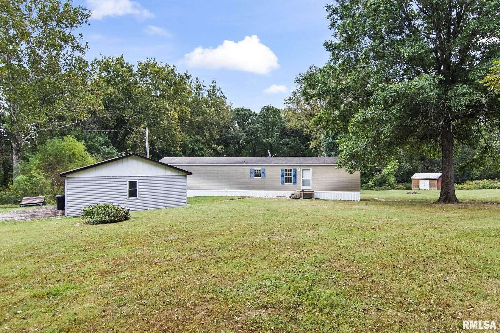 3.54 Acres of Land with Home for Sale in Rochester, Illinois