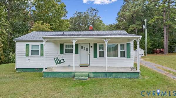 6.2 Acres of Land with Home for Sale in Dinwiddie, Virginia
