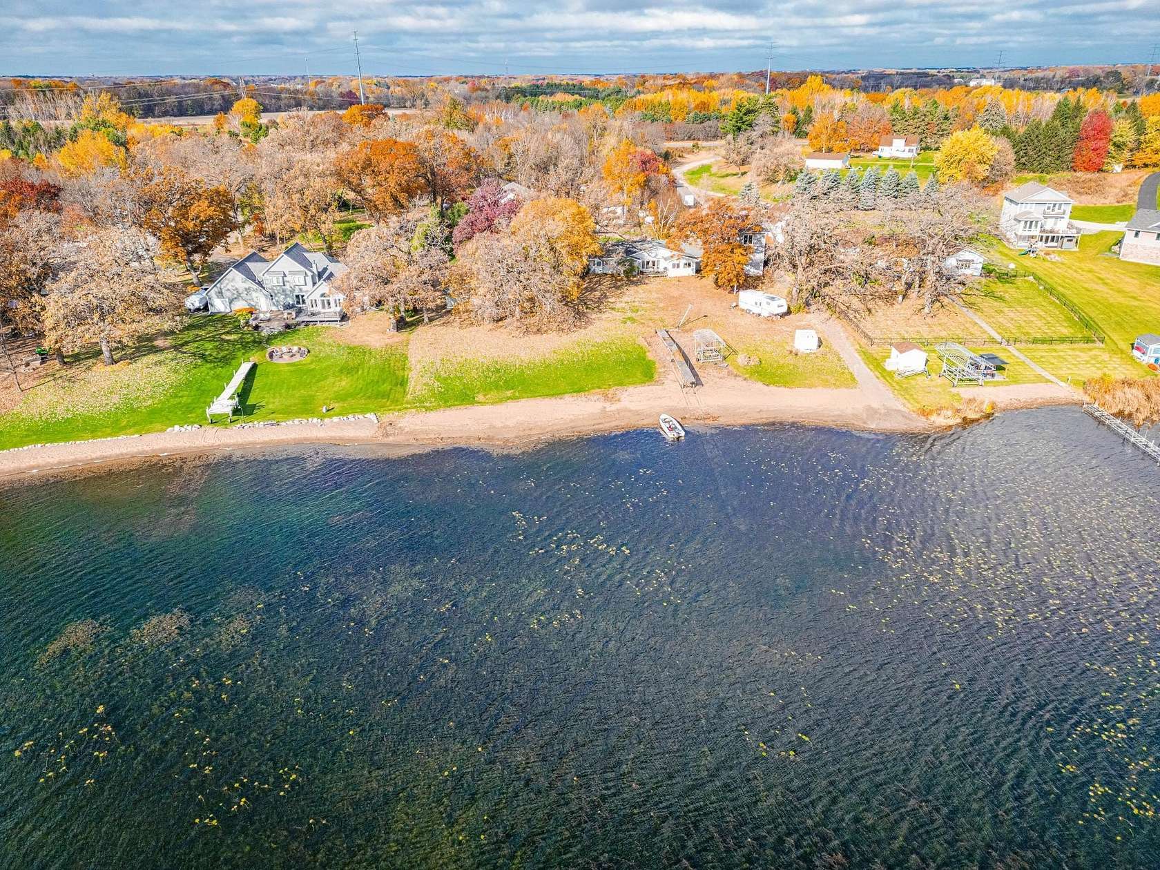 5.26 Acres of Land with Home for Sale in Chisago City, Minnesota