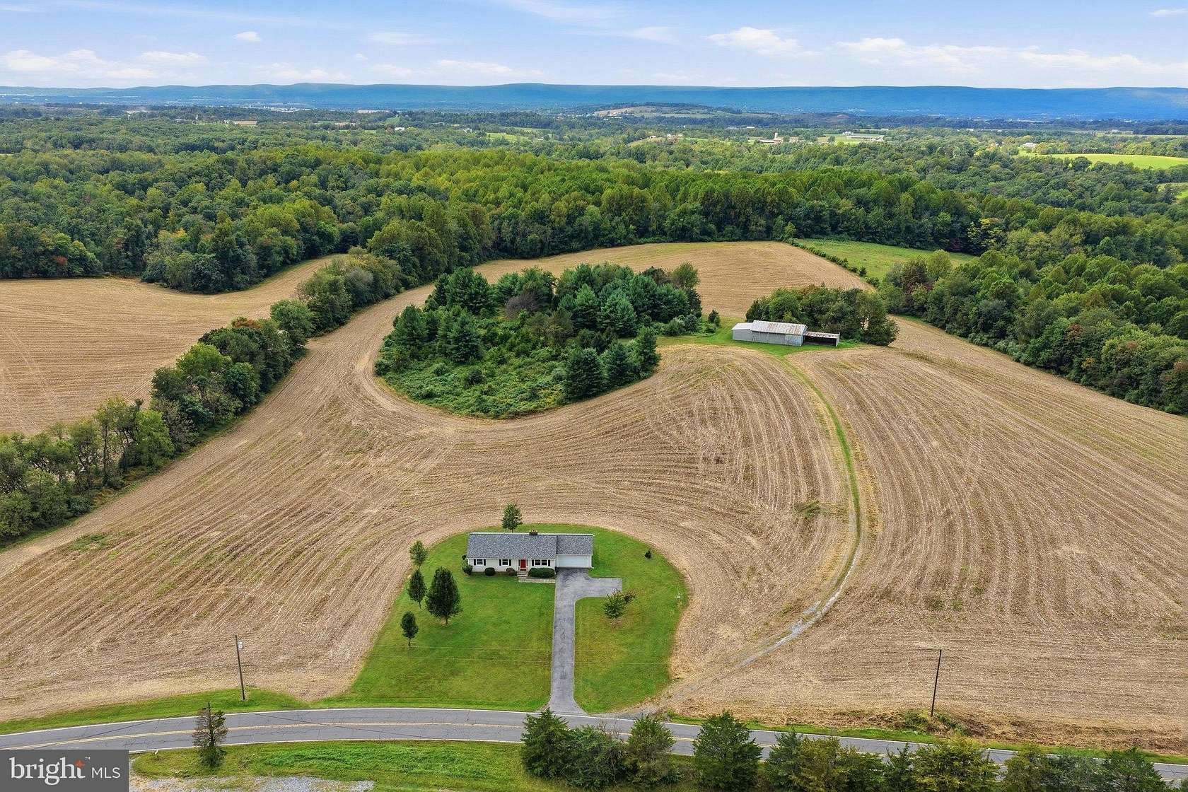 25.2 Acres of Land with Home for Sale in Woodsboro, Maryland
