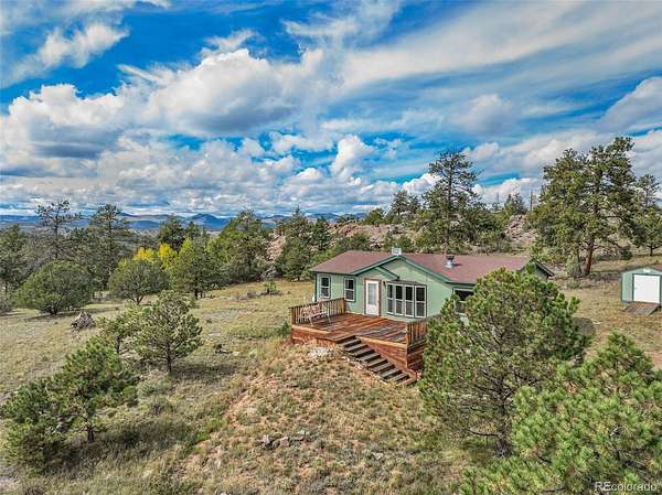 6.36 Acres of Land with Home for Sale in Florissant, Colorado
