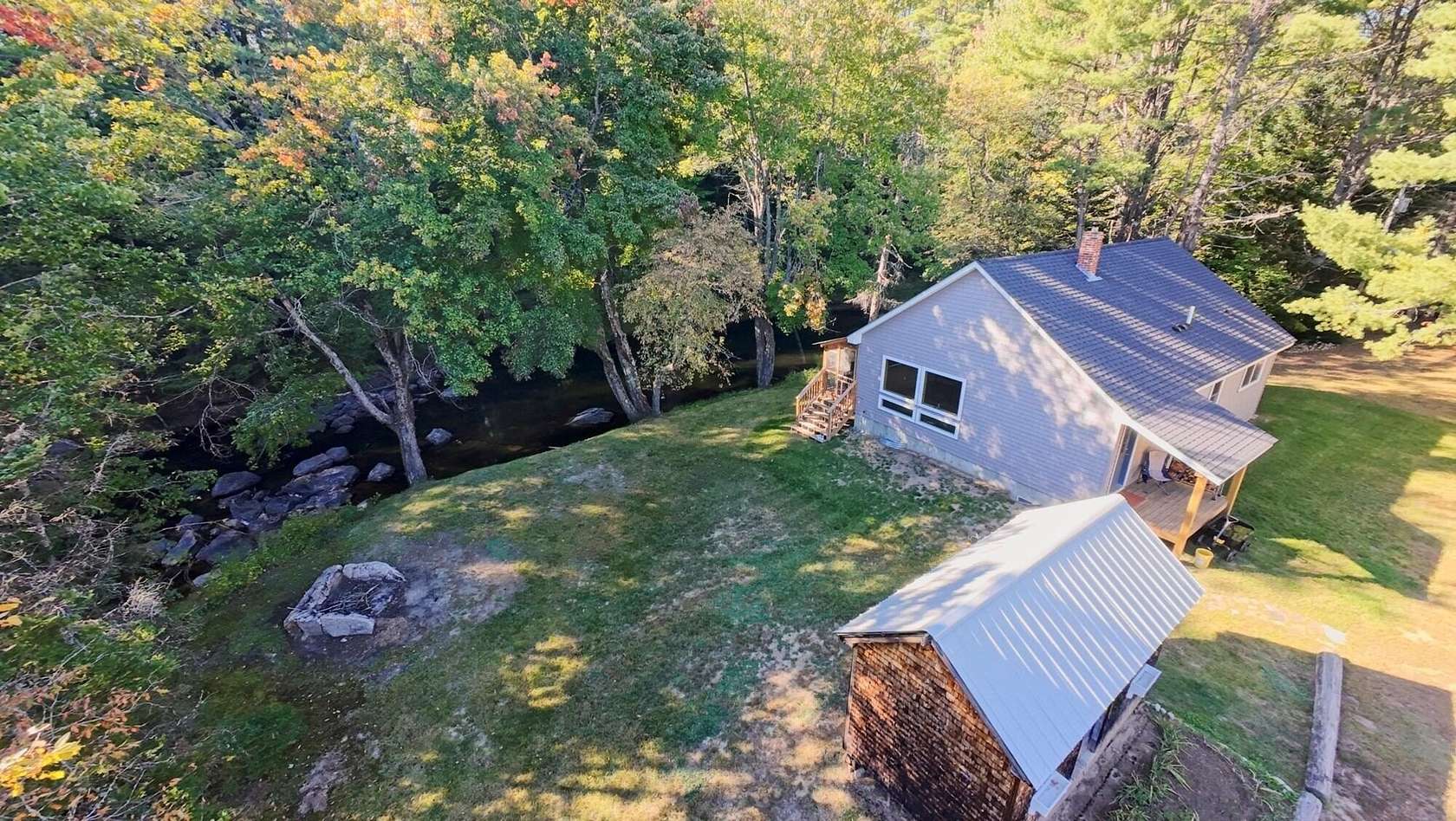 10 Acres of Land with Home for Sale in Otisfield Town, Maine