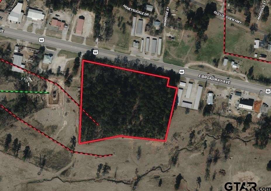 8 Acres of Commercial Land for Sale in Gladewater, Texas