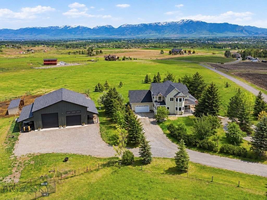 20 Acres of Land with Home for Sale in Bozeman, Montana