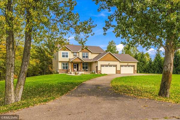 2.5 Acres of Land with Home for Sale in Zimmerman, Minnesota