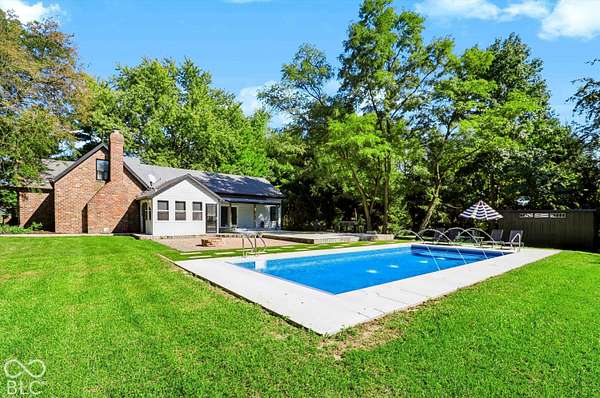 4 Acres of Land with Home for Sale in Whitestown, Indiana