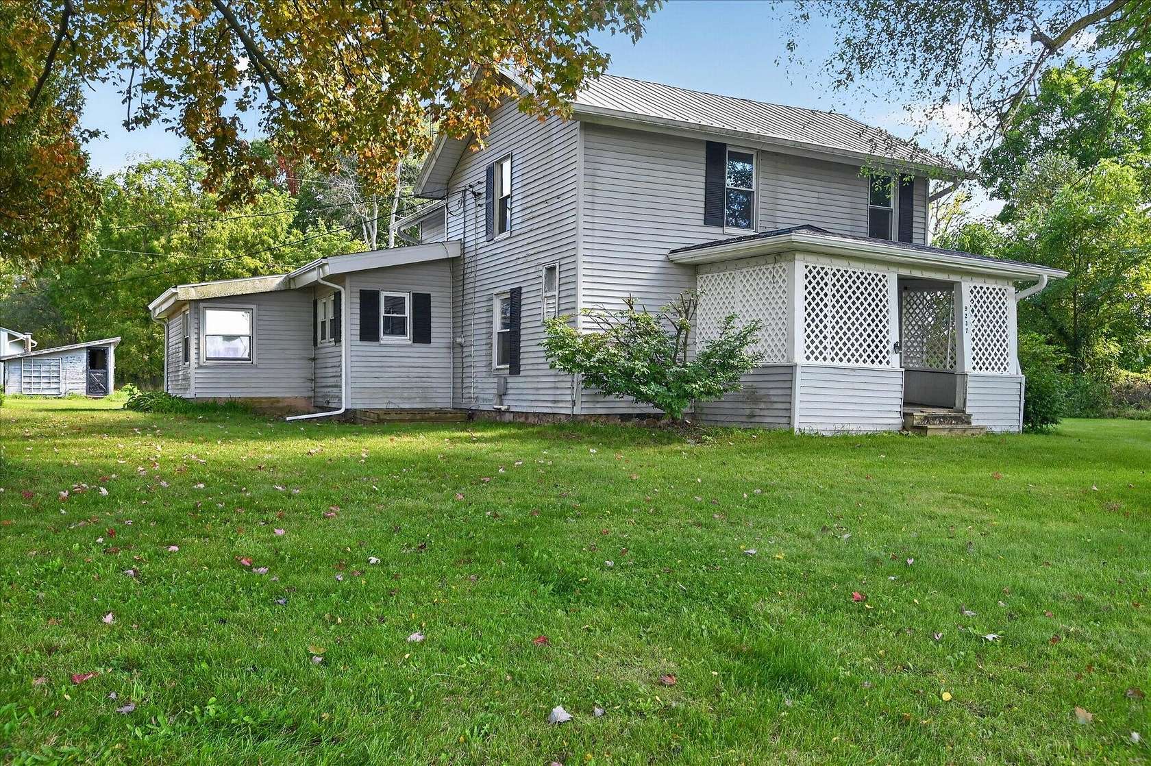 3 Acres of Land with Home for Sale in Rives Junction, Michigan