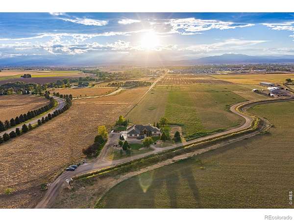 3.8 Acres of Land with Home for Sale in Berthoud, Colorado