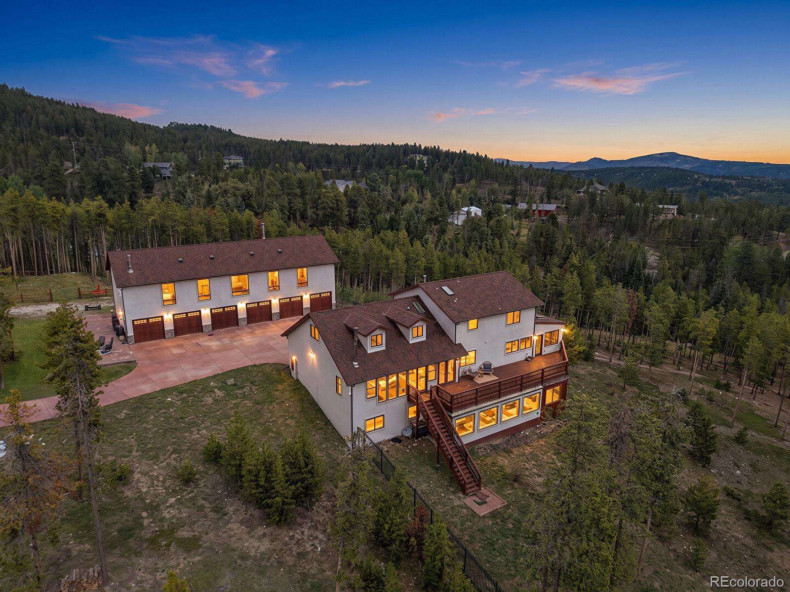 5 Acres of Land with Home for Sale in Conifer, Colorado