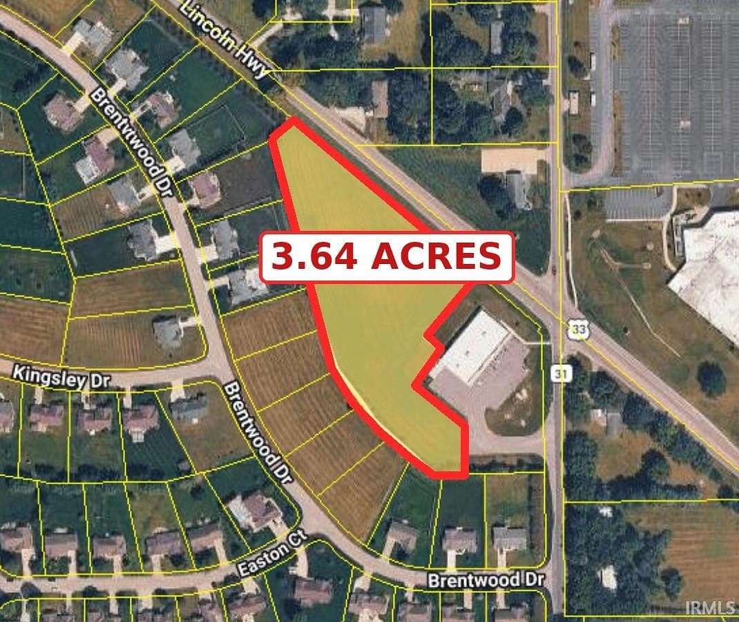 3.64 Acres of Commercial Land for Sale in Goshen, Indiana