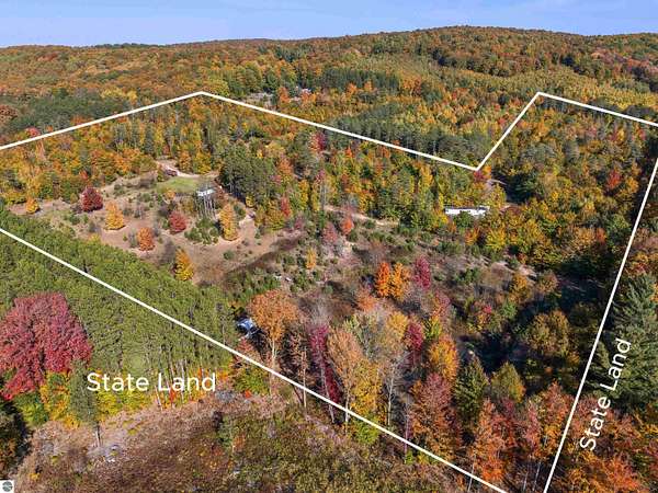 25 Acres of Recreational & Residential Land for Sale in Thompsonville, Michigan