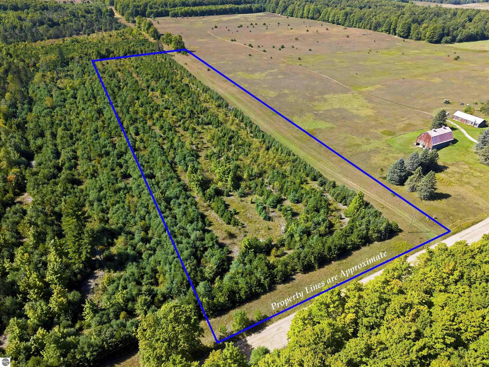 10.1 Acres of Recreational & Residential Land for Sale in Fife Lake, Michigan