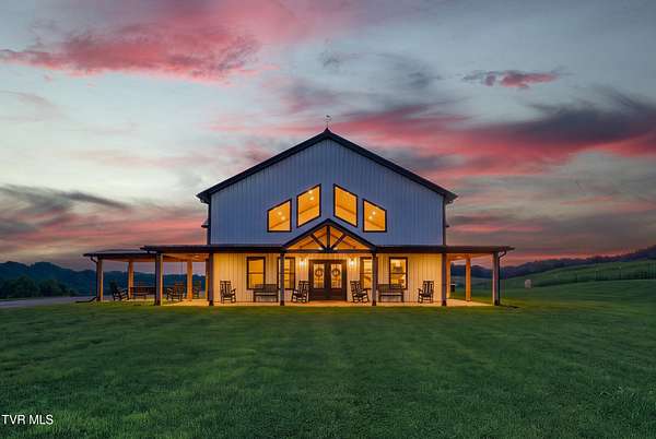 8.7 Acres of Land with Home for Sale in Blountville, Tennessee