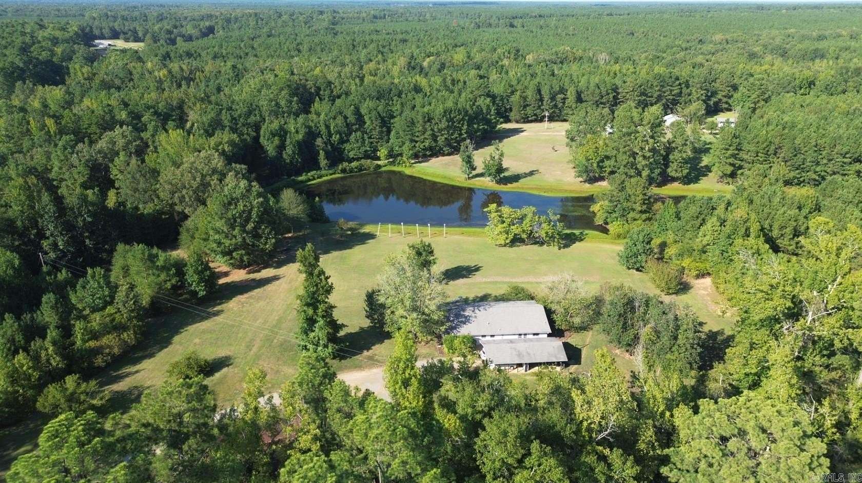 23 Acres of Recreational Land with Home for Sale in Rison, Arkansas
