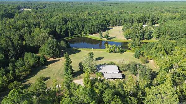 23 Acres of Recreational Land with Home for Sale in Rison, Arkansas