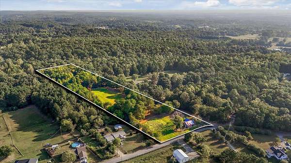 4.52 Acres of Land with Home for Sale in Chickamauga, Georgia