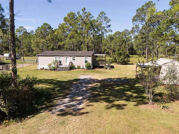 3.2 Acres of Land with Home for Sale in Bunnell, Florida