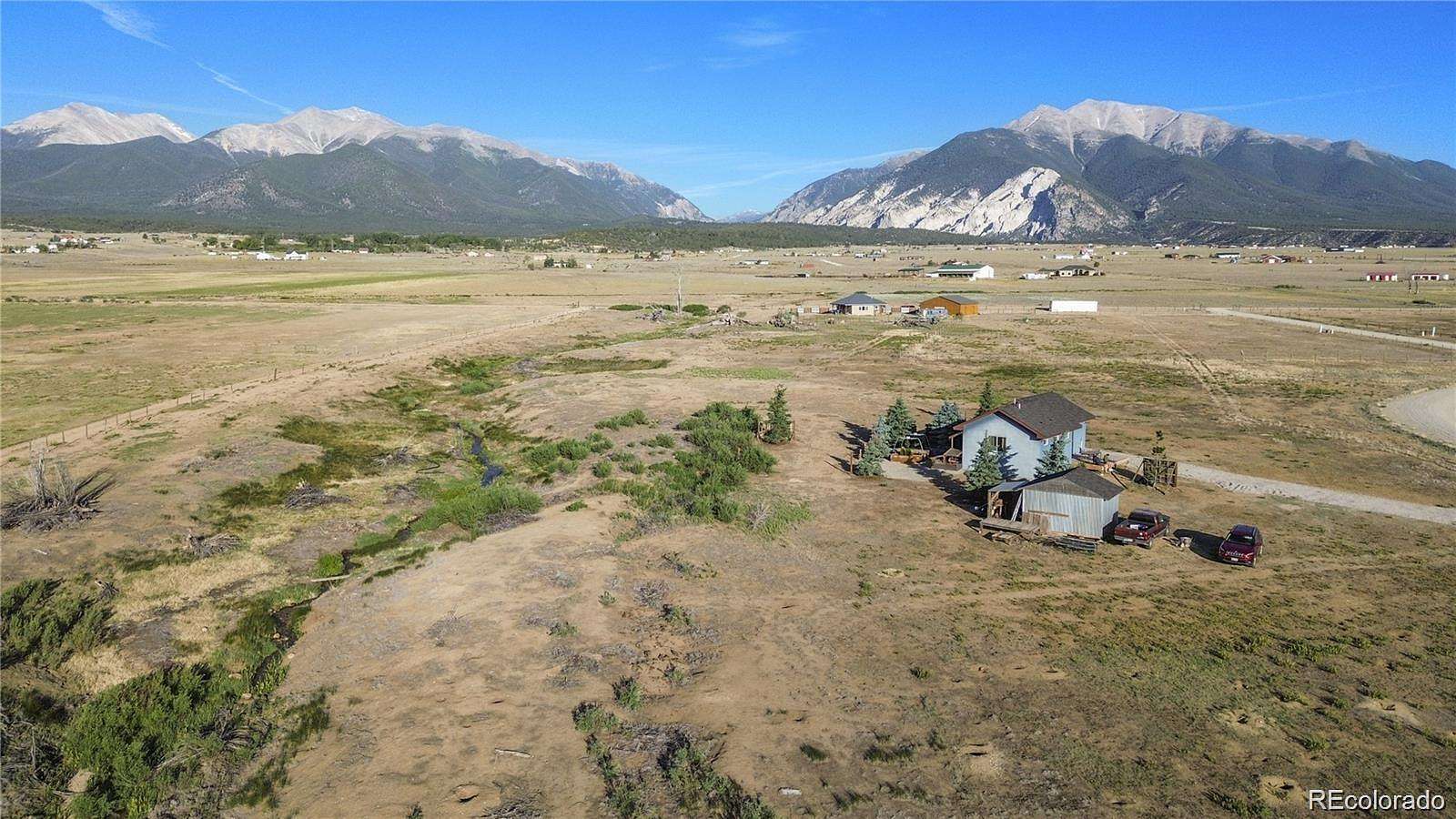 9.34 Acres of Land with Home for Sale in Nathrop, Colorado