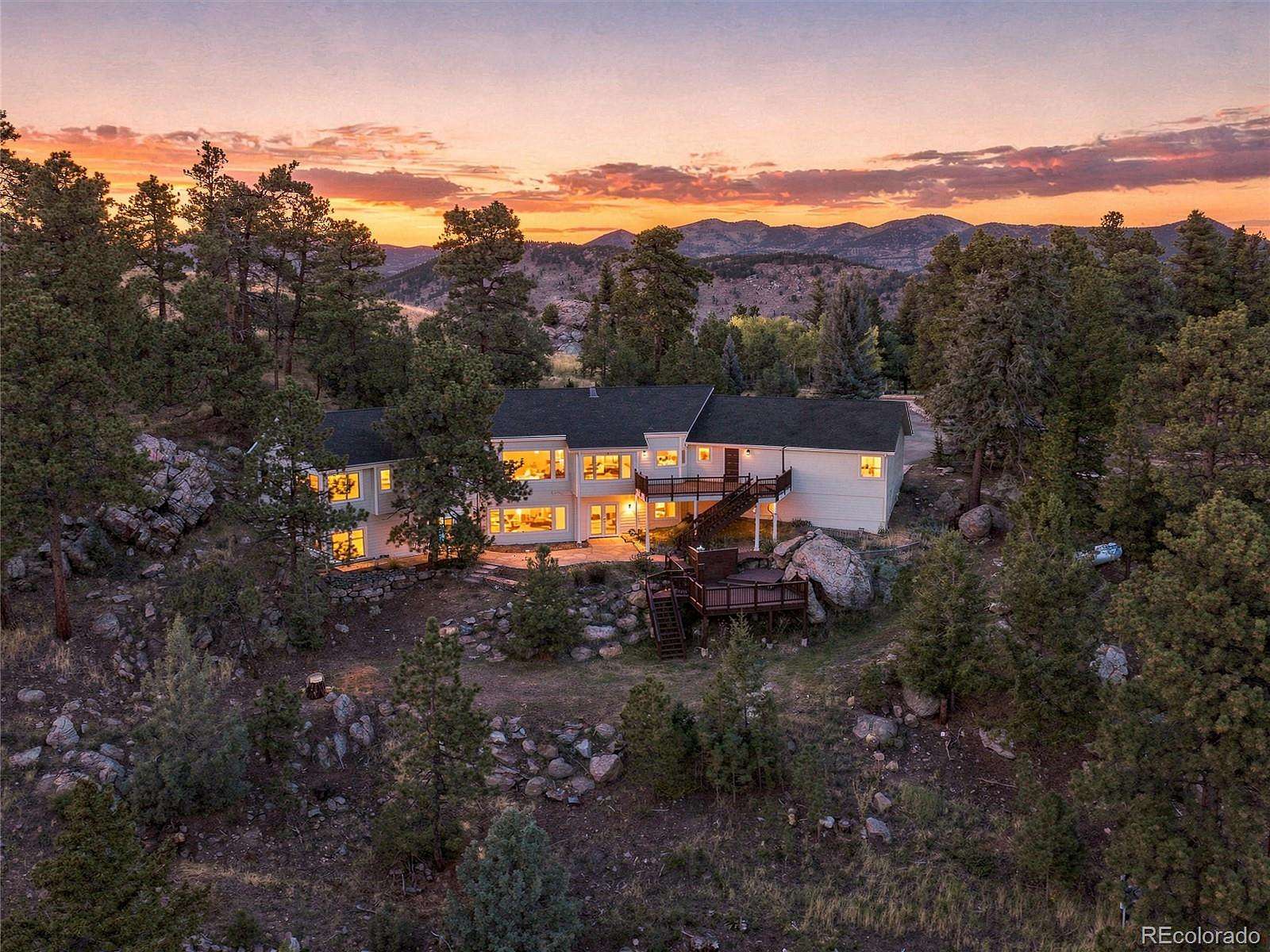 14.4 Acres of Land with Home for Sale in Evergreen, Colorado