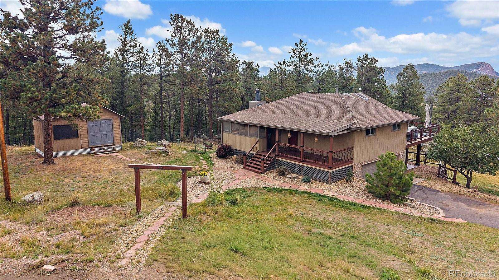 3.1 Acres of Land with Home for Sale in Bailey, Colorado