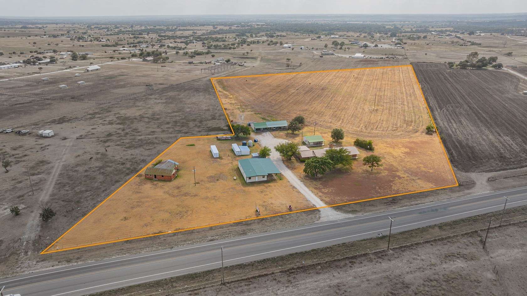 16.9 Acres of Land with Home for Sale in Stephenville, Texas