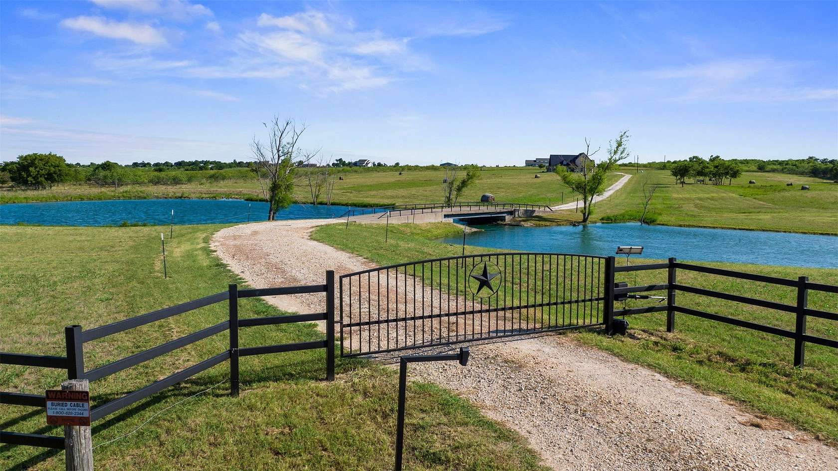 27.9 Acres of Agricultural Land with Home for Sale in Rogers, Texas