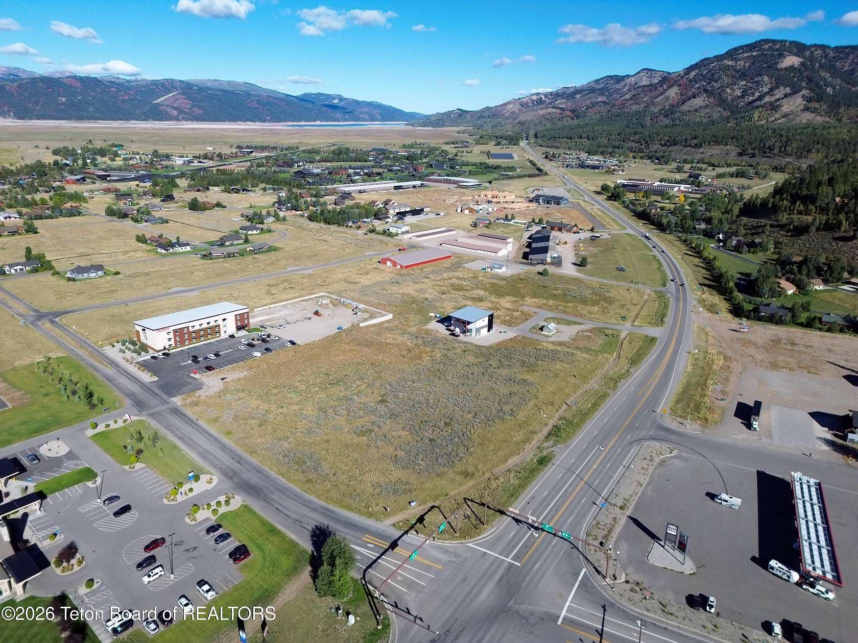 7.75 Acres of Commercial Land for Sale in Alpine, Wyoming
