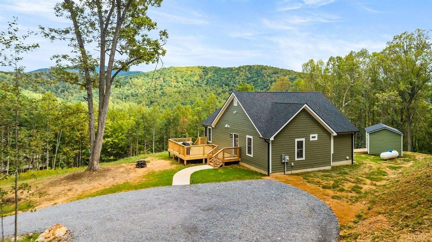 5 Acres of Land with Home for Sale in Amherst, Virginia