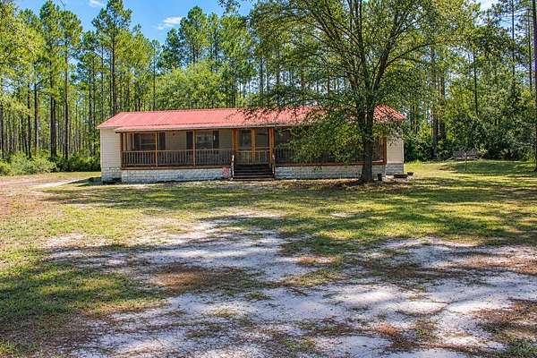5.53 Acres of Land with Home for Sale in Folkston, Georgia