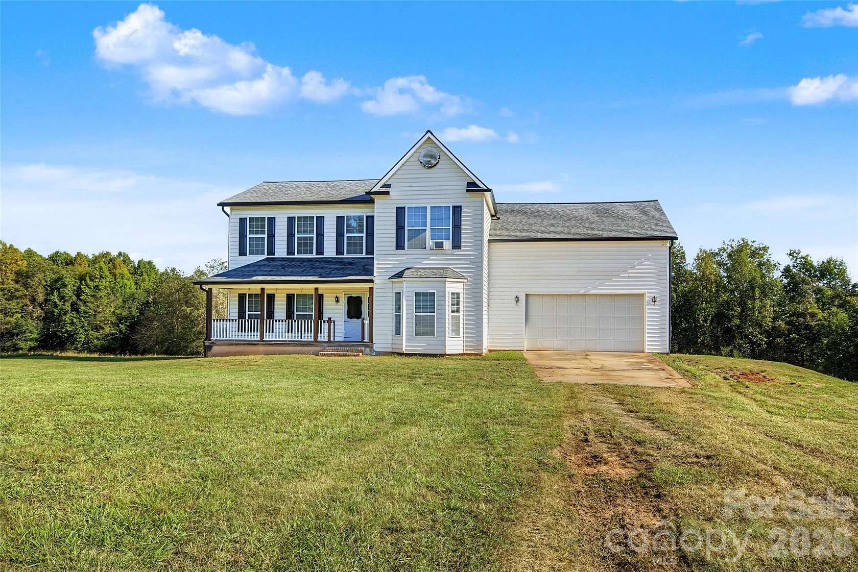 3.45 Acres of Land with Home for Sale in Olin, North Carolina