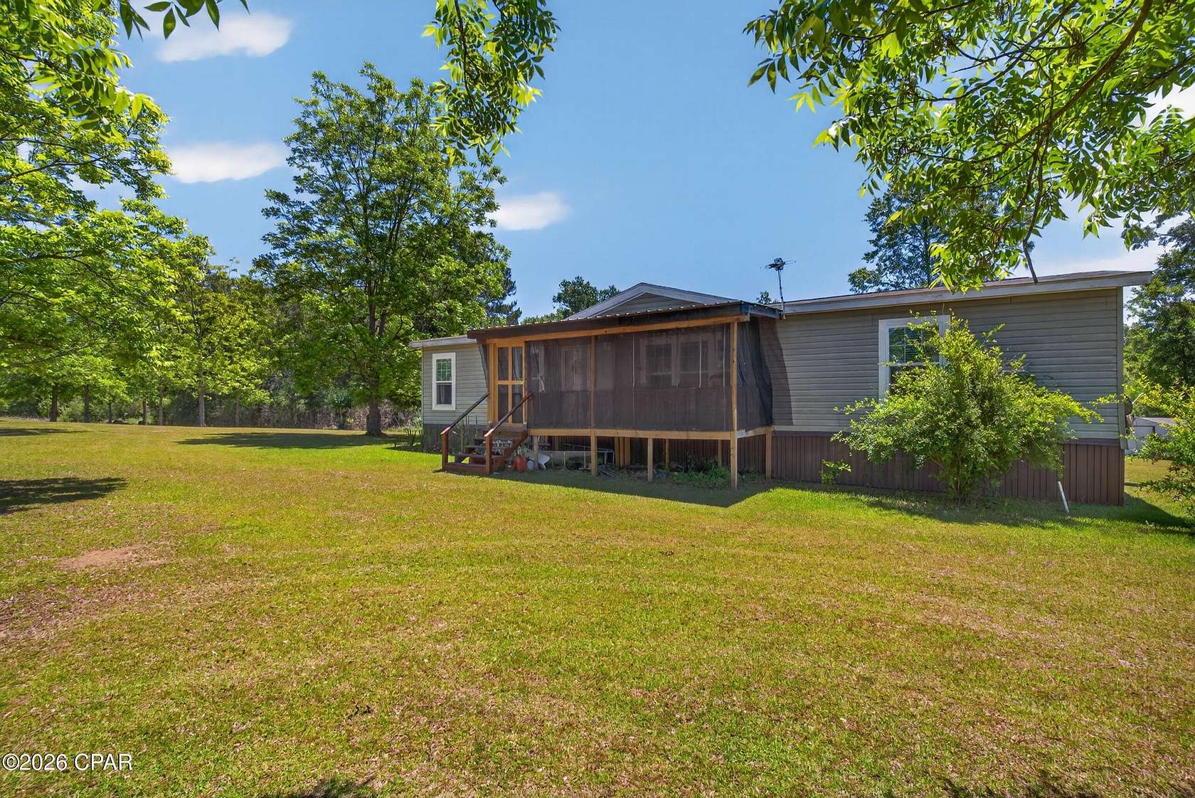 3.17 Acres of Land with Home for Sale in Bonifay, Florida
