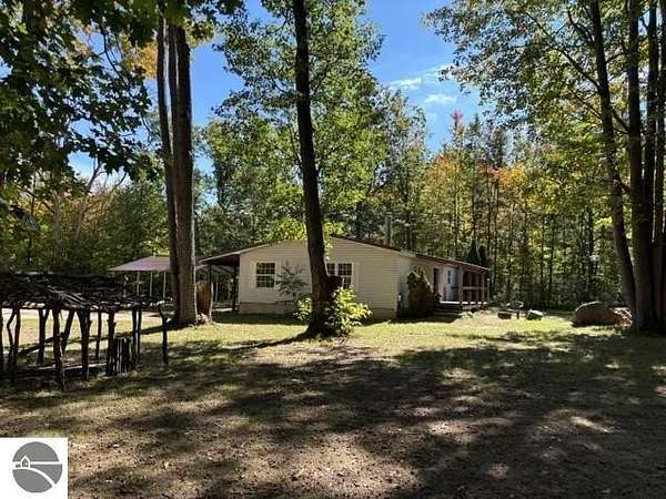 9.53 Acres of Land with Home for Sale in Fife Lake, Michigan