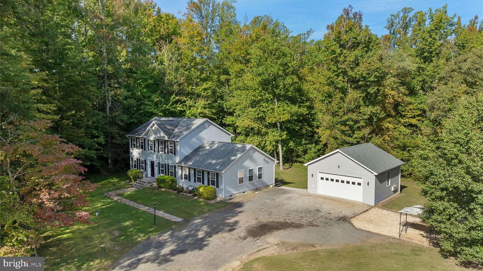 6.56 Acres of Land with Home for Sale in Hughesville, Maryland