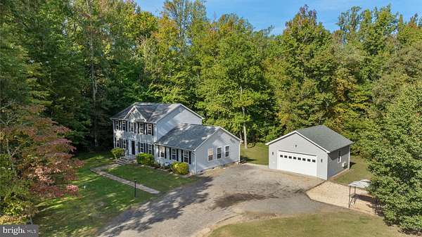 6.56 Acres of Land with Home for Sale in Hughesville, Maryland