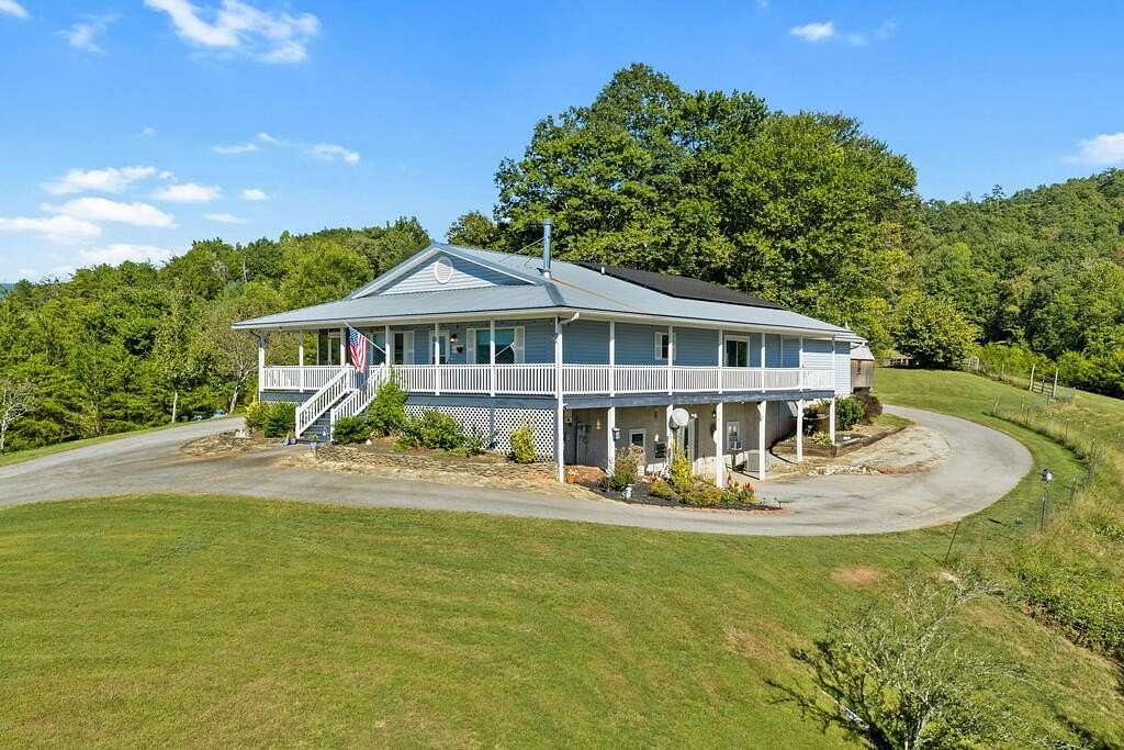 5.62 Acres of Land with Home for Sale in Franklin, North Carolina