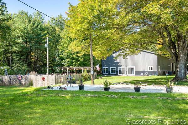 10 Acres of Land with Home for Sale in Gowen, Michigan