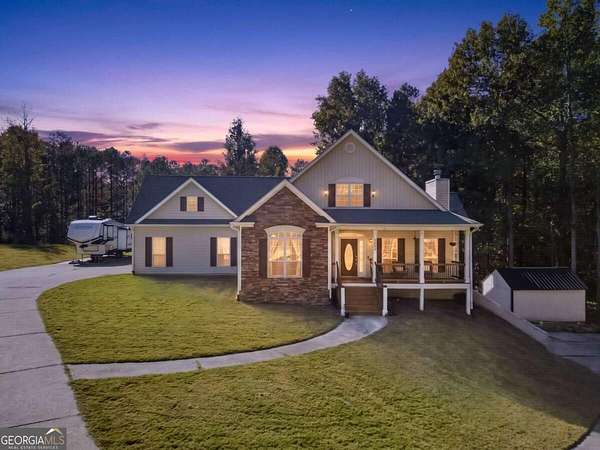 3.66 Acres of Land with Home for Sale in Winston, Georgia