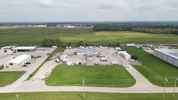 4 Acres of Improved Commercial Land for Auction in West Burlington, Iowa