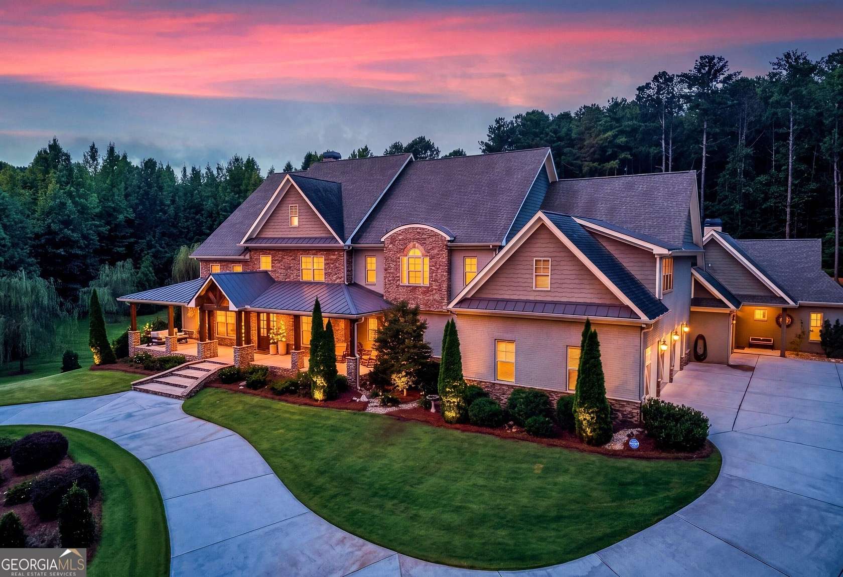 2 Acres of Land with Home for Sale in Peachtree City, Georgia