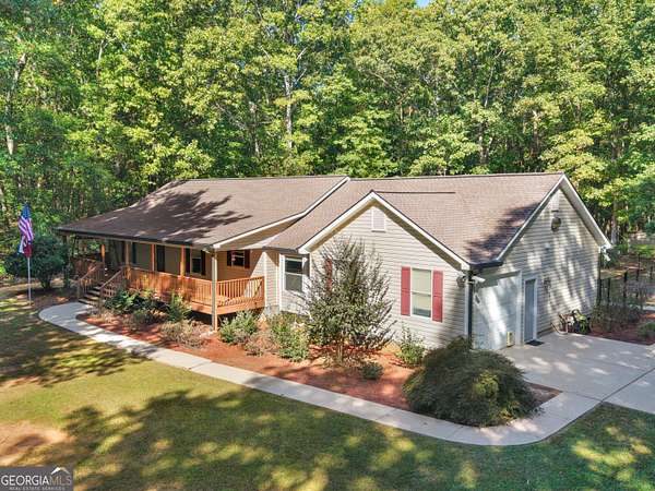9.8 Acres of Land with Home for Sale in McDonough, Georgia