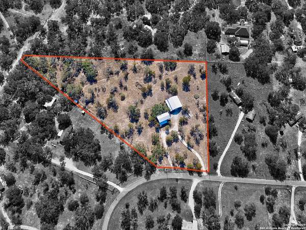 7 Acres of Land with Home for Sale in Natalia, Texas