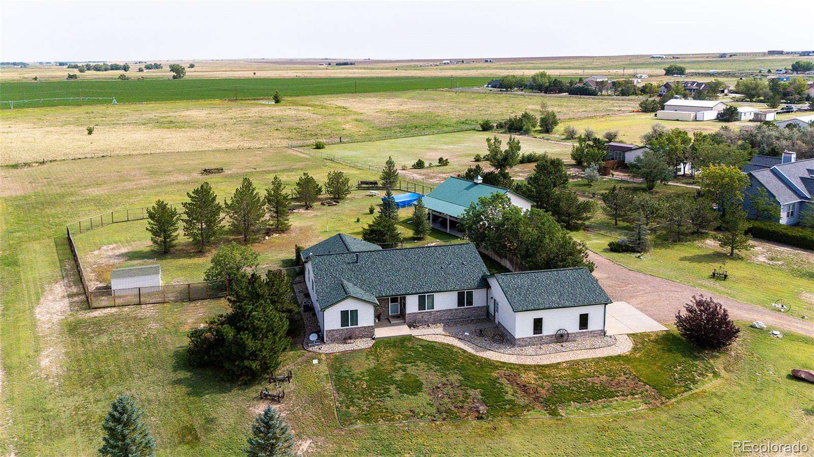 2.37 Acres of Land with Home for Sale in Strasburg, Colorado